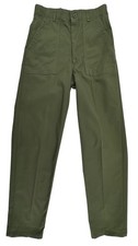 VTG OG-507 Pants Men’s Tag 30x35 Fits 28x33 Green Utility Durable Press Trousers picture