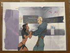 Aeon Flux Original Production Cel MTV 1995 The Purge Trevor Goodchild COA picture