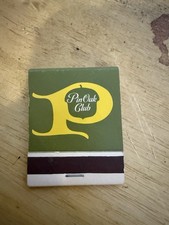 Pin Oak Club And Restaurant Matchbook picture