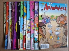 Lot x12 Animaniacs 3-8 11-15 18 DC Comics 1995 Pinky and the Brain 4 5 6 7 10 picture