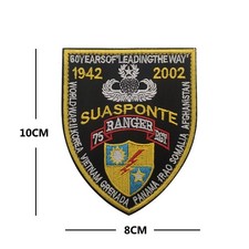 U.S. Army 75th Ranger Regiment Embroidered Patch Tactical Morale Patch 4