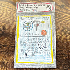 Pokémon Genesis 2026 #15 Clive W. 1st Edition Autographed PSA10 1/1 Seller Card picture