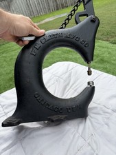 Vintage Antique Large FH Smith Rivet Press 1909 Chicago Chain Foot Lever Press picture