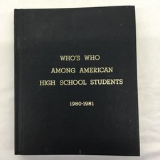 Who's Who Among American High School Students, 1980-1981 - 15th Ed. Vol. III c5 picture