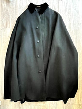 Vintage Antique Knights Templar Masonic Black Cloak Cape Petzke Bros OH picture