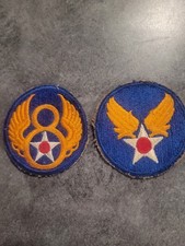Army Air Force WW11 Shouler Patch - 8th Air Force Army Patch picture