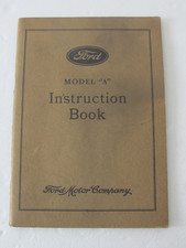 Vintage Early Reproduction 1931 Model A Ford Instruction Book picture