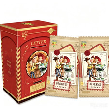 Card Fun Toy Story 5 Anime Time's Letter Collection Trading Card Booster Box New picture