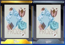 SELECTS #7 FROZEN GOLD/SILVER 2 Card Set Topps Disney Collect Digital 2023 picture