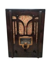 Antique RCA AM/SW Tombstone Tube Radio 5T (1936) WORKING   READ..... picture