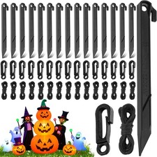 48PCS Inflatable Decoration Stakes with Tethers & Hooks Halloween Christmas picture
