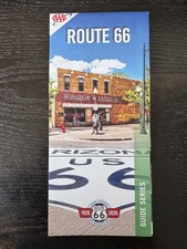 100 Year Anniversay  AAA Road Map-The Map of Route 66 American Highway 2025 picture