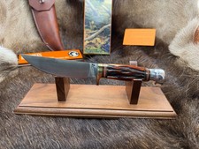 Marbles Gladstone USA Plainsman Bone Fixed Blade With  Leather Sheath Mint Box picture