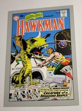 1992 DC Comics Card #172 Hawkman The Brave and the Bold #34 Vintage Impel Hobby picture