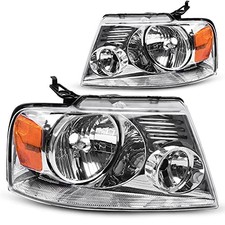 DWVO Halogen Headlight Assembly Compatible with 2004 2005 2006 2007 2008 Ford picture