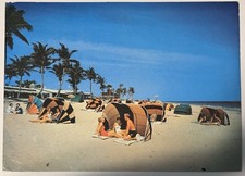 Fort Lauderdale FL 1960 Huge Oversized Postcard Multiple Cancels Mymau Family 9” picture