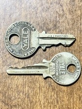Pair of Vintage Yale Security Keys picture