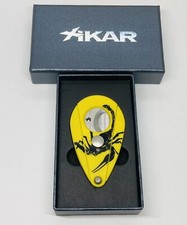XiKAR Xi2 Cigar Cutter Camacho Scorpion Logo Limited Edition Yellow Art 00 picture