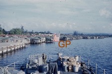 #XX119- dd Old 35mm Slide Photo- Deck of Ship - 1952 picture