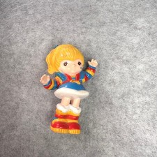 Vintage 1983 Rainbow Brite PVC Figurine Hallmark Cards 80s Toy Collectible picture
