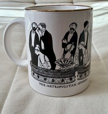 Vintage Metropolitan Opera Mug- Edward Gorey- Ceramic Coffee Mug picture