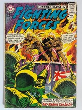 Our Fighting Forces 83 Joe Kubert War Comic Silver Age Marines, DC Comics, 1964 picture