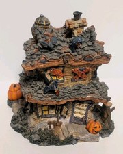 Punky Boobear's Haunted Halloween House 3pc #19012 Boyds Bearly Built Village 1E picture