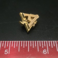 Vintage Alpha Gamma Delta 10K Yellow Gold Sorority Member Badge Pin picture