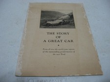 c.1929 Ford The Story Of A Great Car Model A Dealer Sales Brochure Catalog picture