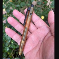 ULTEM Made Bolt Pen with Titanium Pocket Clip Wring Pen Short Version 1 Pcs picture