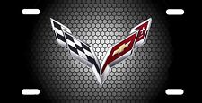 Corvette License Plate Car or Truck 6 x 12 Classic Design Logo Art picture
