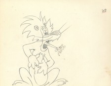MGM: Tex Avery- Slap Happy Lion and Mouse- Original Production Drawing 1947 picture
