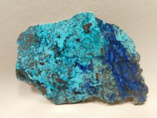 Chrysocolla Shattuckite Polished Stone Slab Rock #O25 picture