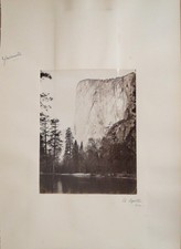 El Capitan Yosemite National Park Taber c1880s Photo picture