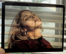 SHARON TATE VINTAGE ORIGINAL PHOTO HOLLYWOOD ACTRESS 4X5 TRANPARENCY SLIDE picture