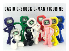 Customized CASIO G SHOCK G MAN Figurine Action Watch Display GREEN  picture