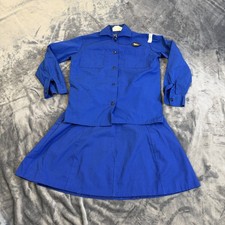 VTG 60s Girl Guides of Canada Uniform set Shirt Skirt Designed by Elen Kitchener picture