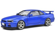 Solido 1/18 Nissan Skyline R34Gt-R Nismo Wheel Ver. Blue S1804306 picture