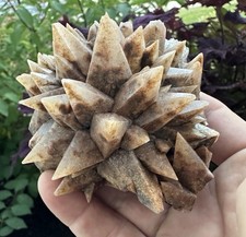 A+++ Star Calcite/Aesthetic Beauty/From Santa Eulalia Mexico 9.6x8.6x5.3cm picture