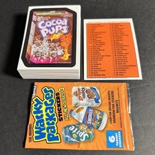 2006 TOPPS WACKY PACKAGES ANS3 ALL NEW SERIES 3 55 CARD BASE SET WITH WRAPPER picture