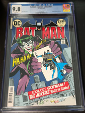 FREE SHIPPING Batman #251 CGC 9.8 Neal Adams Joker Cover Facsimile picture