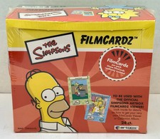 2003 Simpsons Filmcardz Film Cards Card Box 24 Packs Artbox Factory Sealed picture