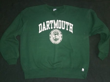 Classic Dartmouth College XXL Sweatshirt by Russell Athletic Excellent Condition picture