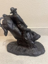 1979 Austin Productions Chalkware Bull Rider picture