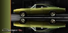 Dodge Charger Muscle Car Vinyl Garage Banner Sign 2 x 4' Vinyl Wall Art picture