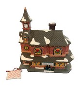 Department 56 Original Snow Village Village Station 5438-0 1992 w Box Vintage picture