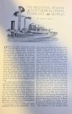 1895 Industrial Region of Northern Alabama Tennessee And Georgia Atlanta picture
