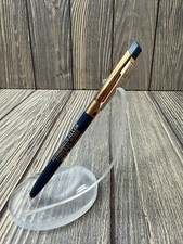 Vintage Henninger-Allen Funeral Home Enid OK Pen Collectible Blue & Gold picture