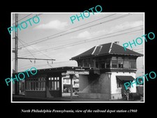North Philadelphia Pennsylvania The Railroad Depot c1960 Old Historic Photo picture