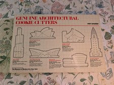 Vintage 1988 Genuine Architectural Cookie Cutters Museum of Modern Art NY picture